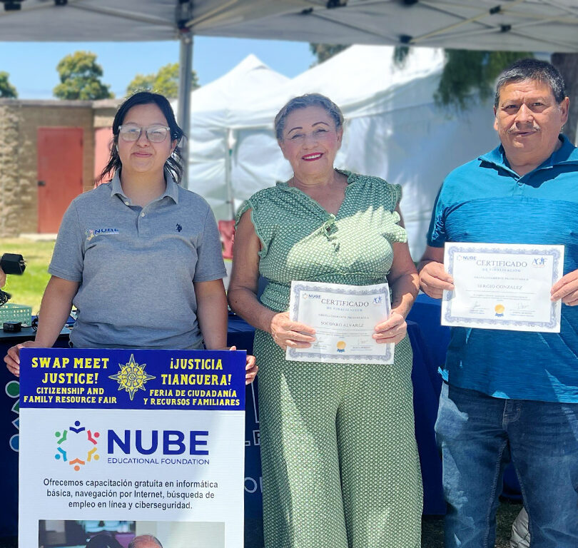 Oxnard Participants Receive Certificates and Chromebooks